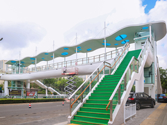 Проект пешеходного перехода в Циндао, изготовленный компанией Xinguangzheng.